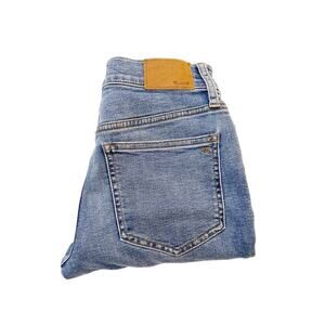 Madewell The Mid-Rise Perfect Vintage Jean Denim Raw Hem Size 24P